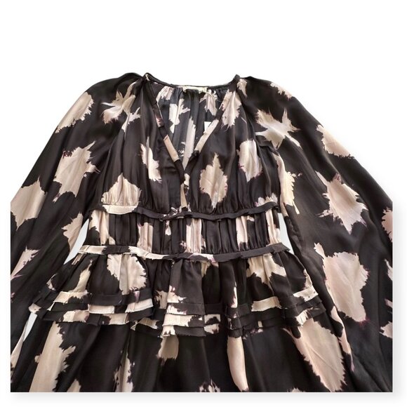 Ulla Johnson Emery tie-dye mini dress, Size  4, Nwt - Picture 9 of 16